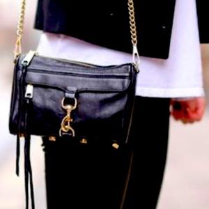 REBECCA MINKOFF M.A.C Black Crossbody bag